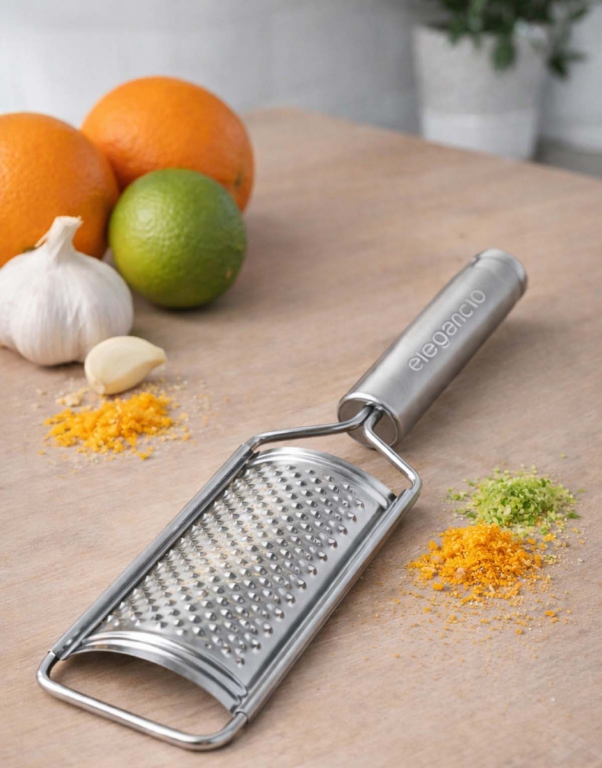 Handreibe Edelstahl Knoblauchreibe Orangen Limetten